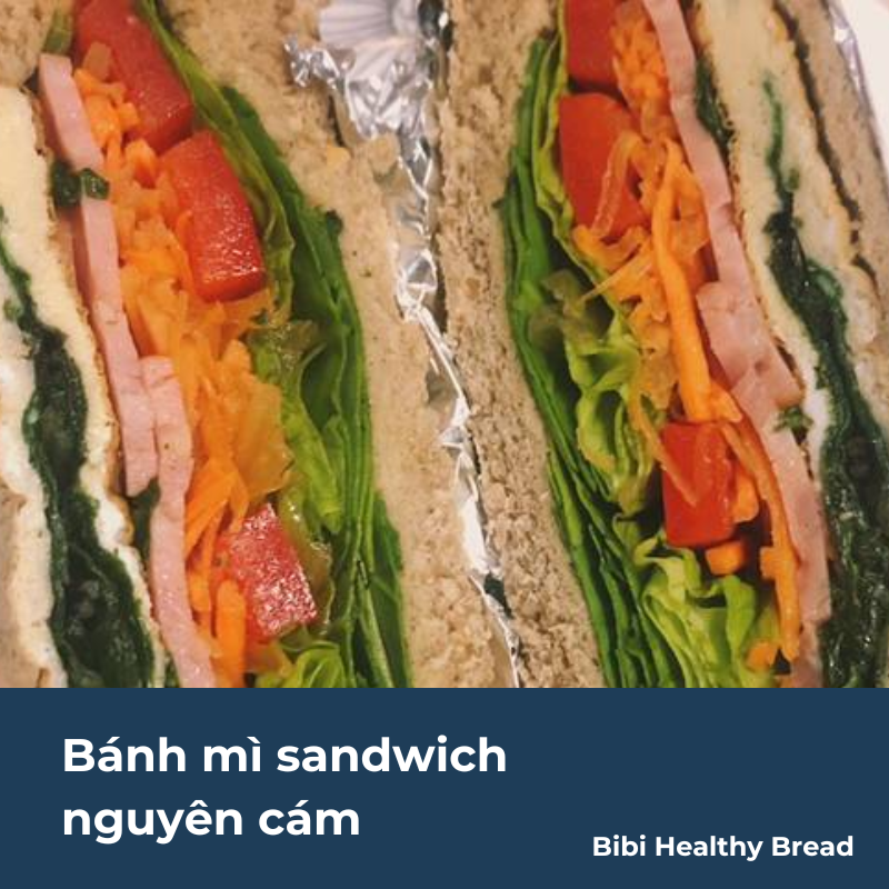 bánh mì sandwich nguyên cám